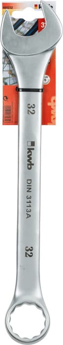  KWB 49460232 Viljuškasto-okasti ključ 32 | CrV , DIN 3113 A