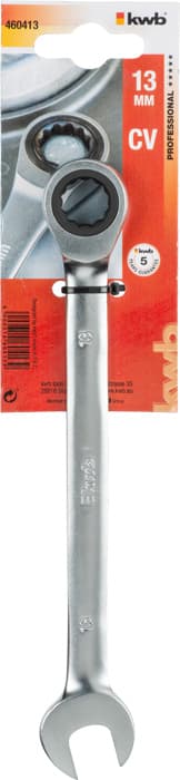  KWB 49460413 Kombinovani ključ krckalica 13 | CrV, viljuškasto-okasti