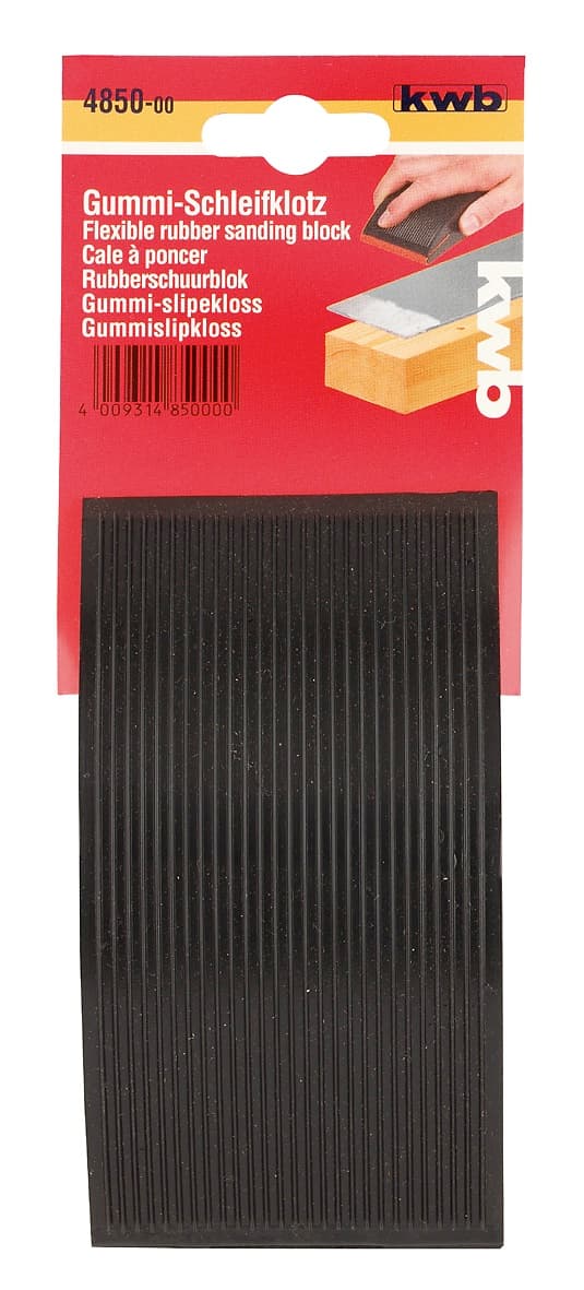  KWB 49485000 Gumeni držač brusnih papira 70x130, ručni - slika 3