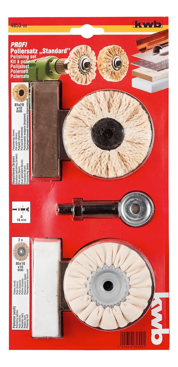  KWB 49485300 set za poliranje, 6 delova