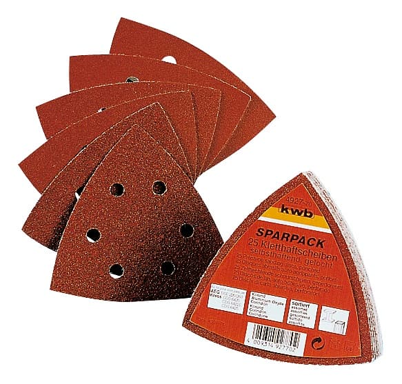  KWB 49492770 Quick-Stick delta brusni papir 20/1 | drvo-metal, 105, alu-oksid