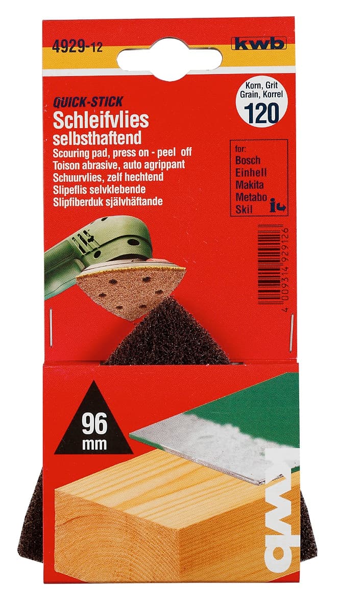  KWB 49492928 pribor za poliranje za delta brusilice, G 280 - slika 2