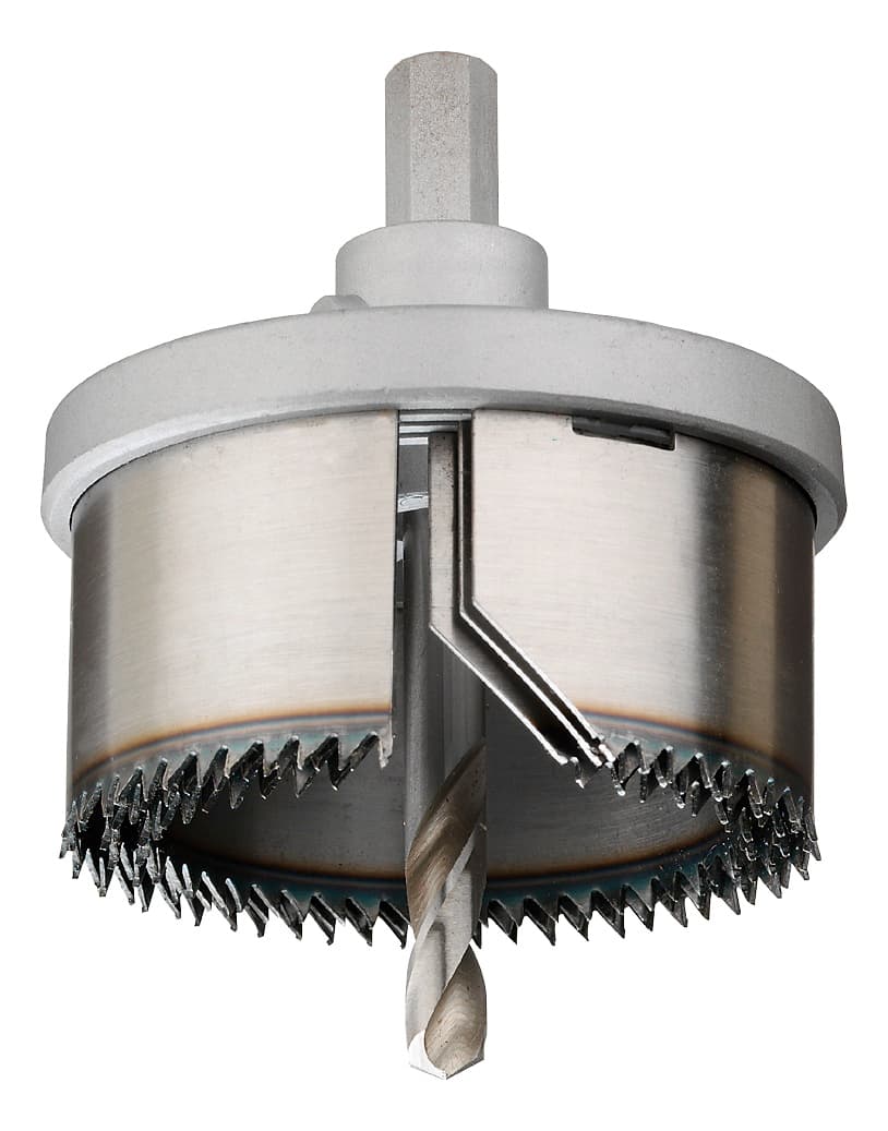  KWB 49498300 set krunastih testera za drvo, 60, 68, 74 mm sa nosačem, 3 dela