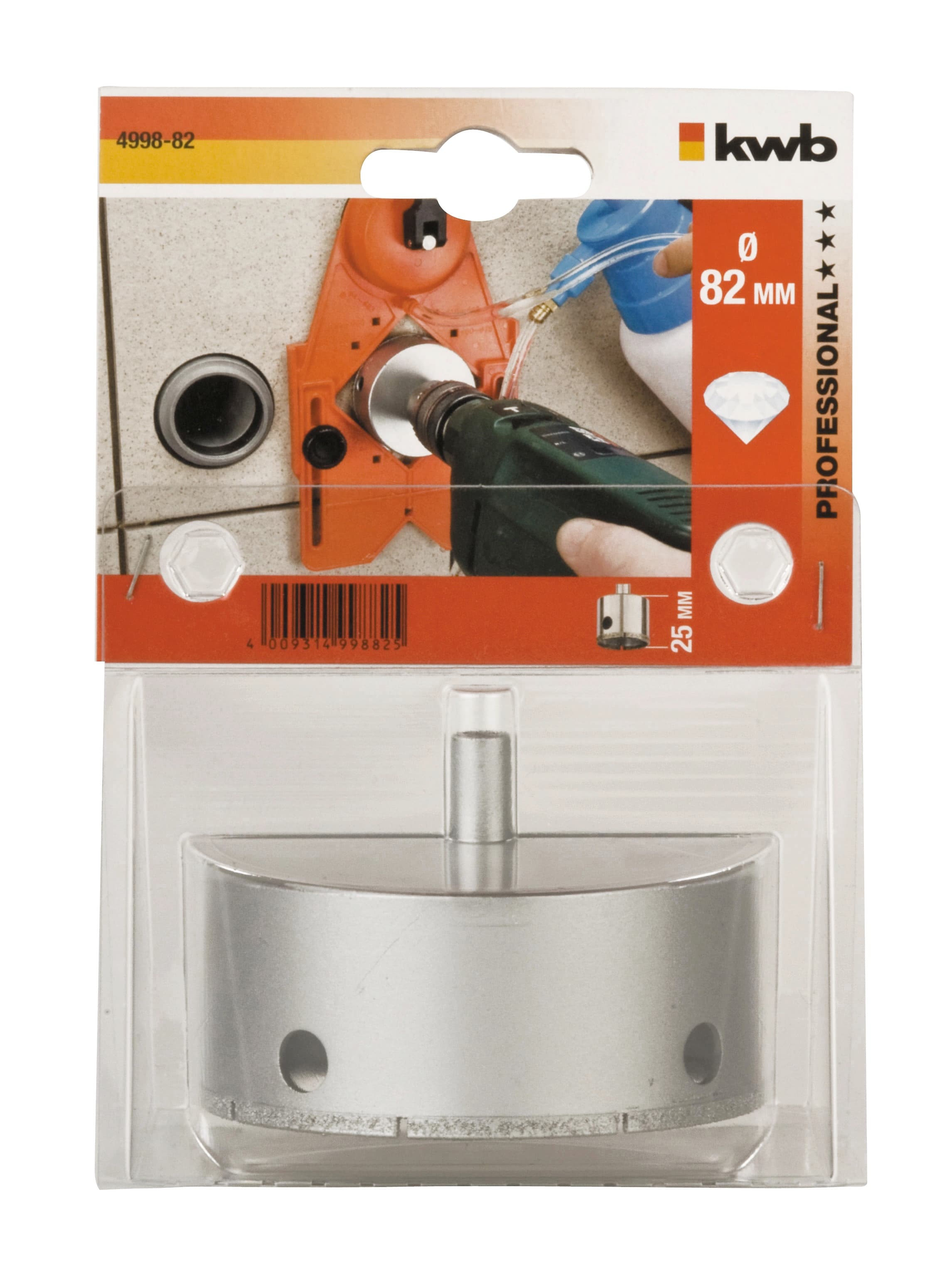  KWB 49499845 Diamant krunasta testera 45/25, za kamen/keramiku