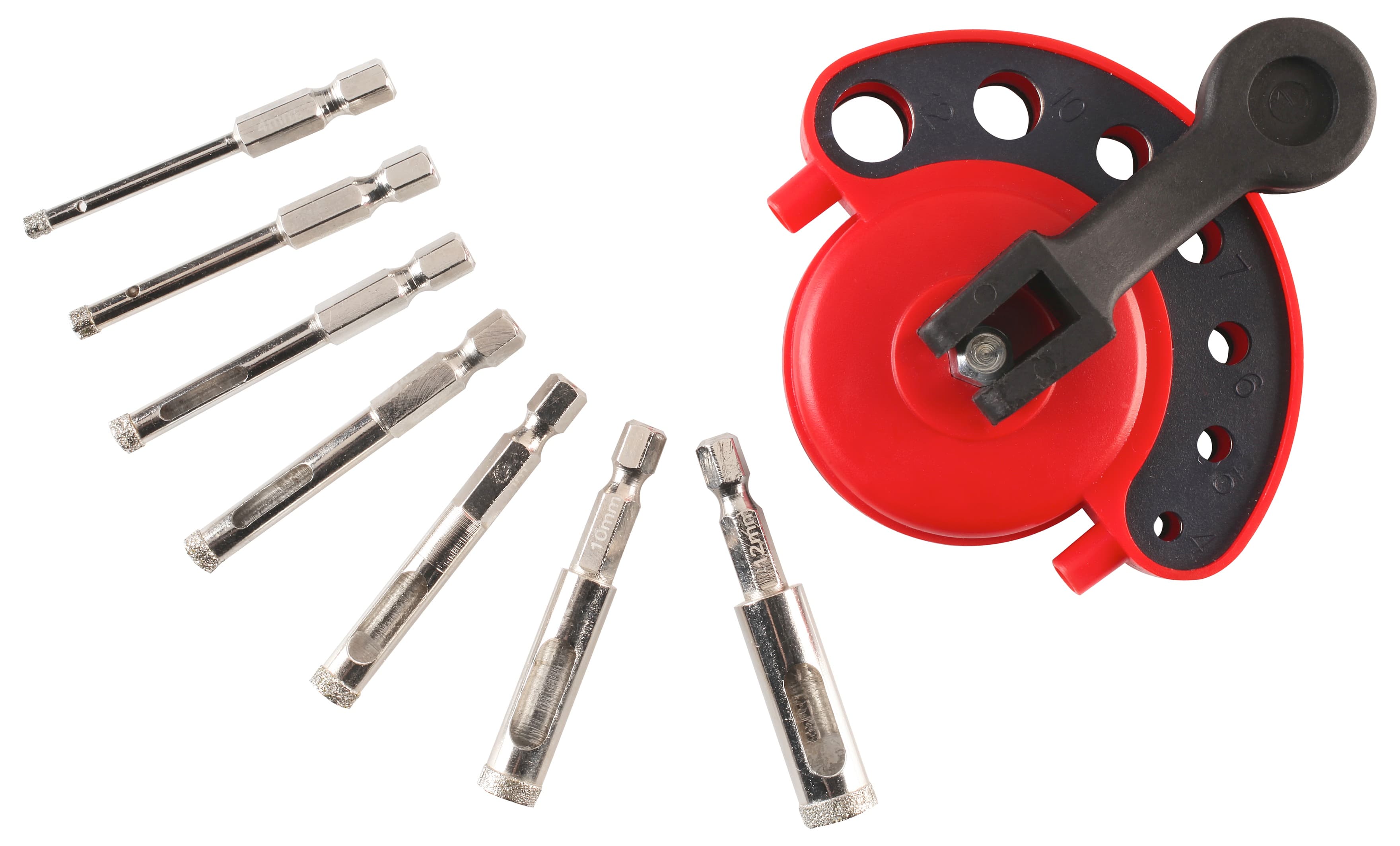  KWB 49499900 Diamant set burgija sa vođicom 8/1, 4-12, za keramiku