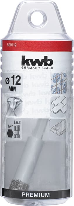  KWB 49500112 dijamantska kruna za keramiku T25 12 mm - slika 5