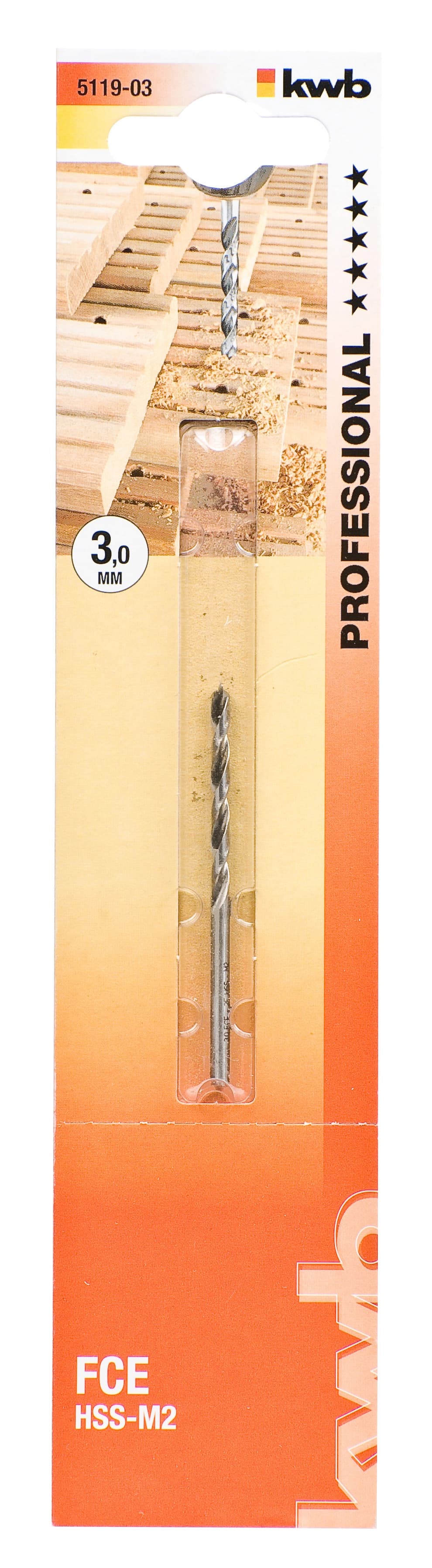  KWB 49511903 HSS-M2 burgija za tvrdo drvo 3, FCE, Energy Saving - slika 2