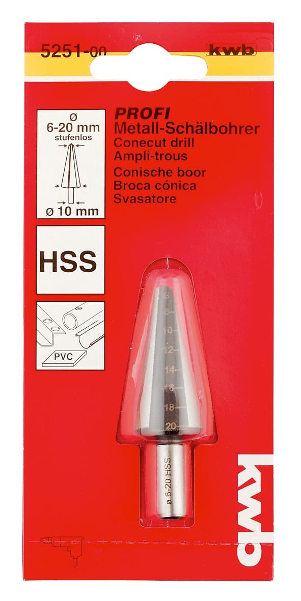  KWB 49525200 Konusna burgija za metal 16-30 - slika 2