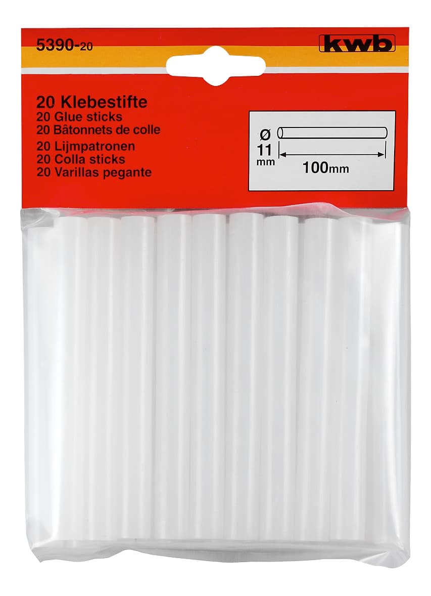  KWB 49539006 Set patrona Ø11x100 6/1, za pištolj za vruće lepljenje
