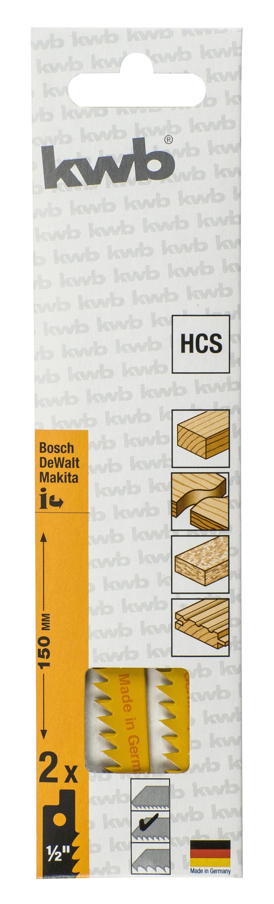  KWB 49576630 list univerzalne testere za drvo 130 mm, 2/1
