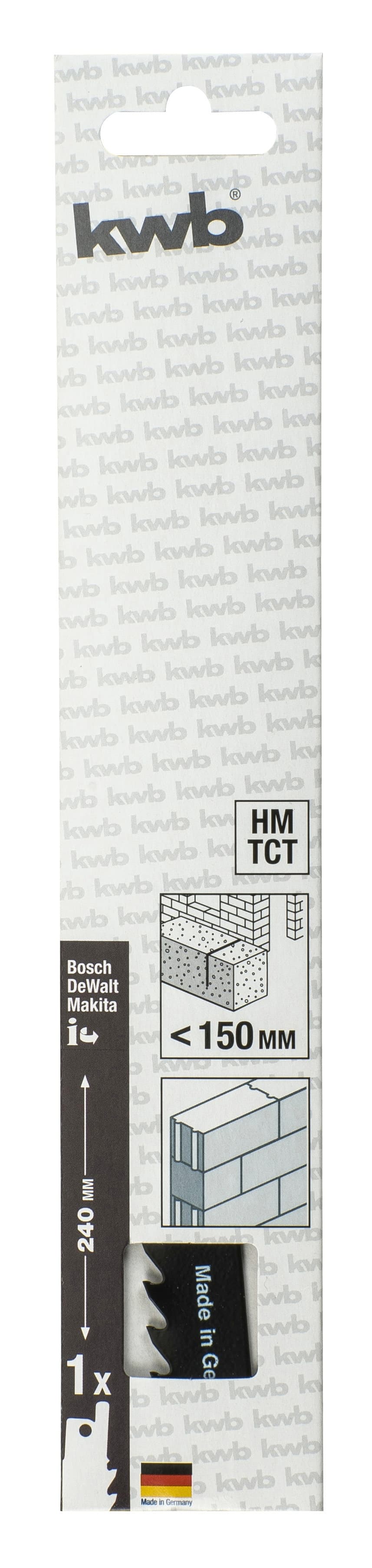  KWB 49577130 list univerzalne testere za blokove, 225 mm