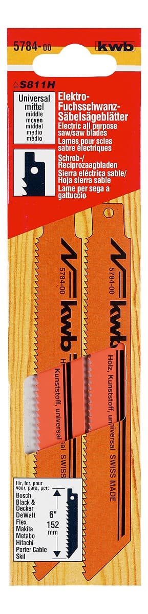  KWB 49578400 HAS list za višenamensku testeru 153 2/1, za drvo/plastiku/metal(nonFe) - slika 2