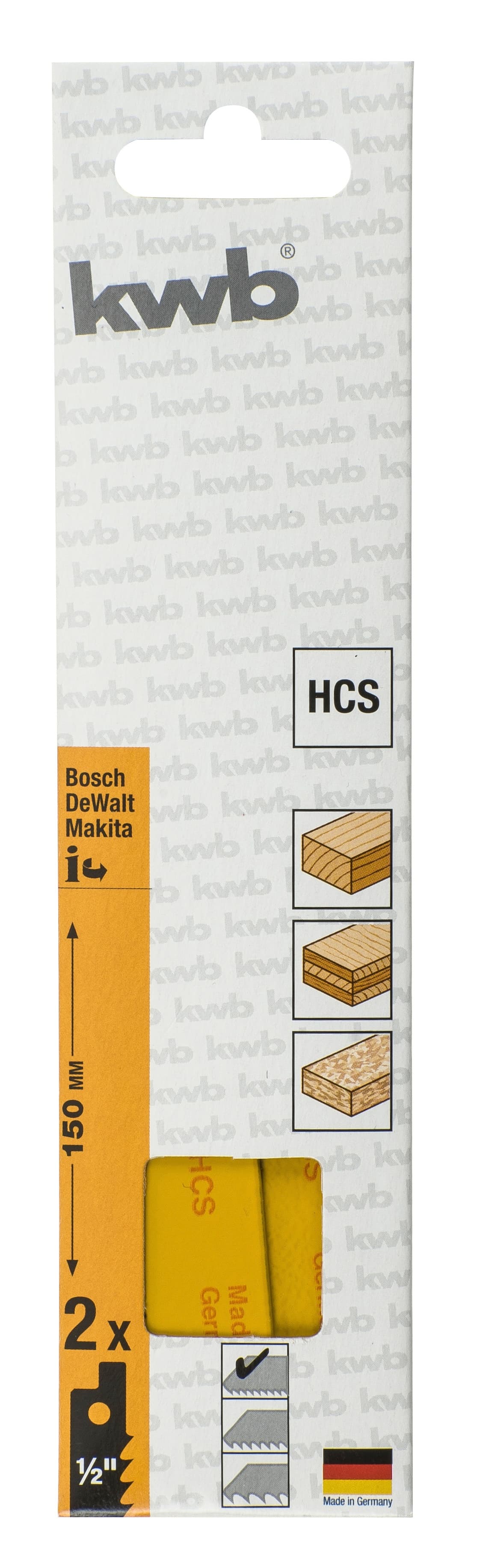  KWB 49578430 list za univerzalnu testeru za više materijala, 130 mm, 2/1