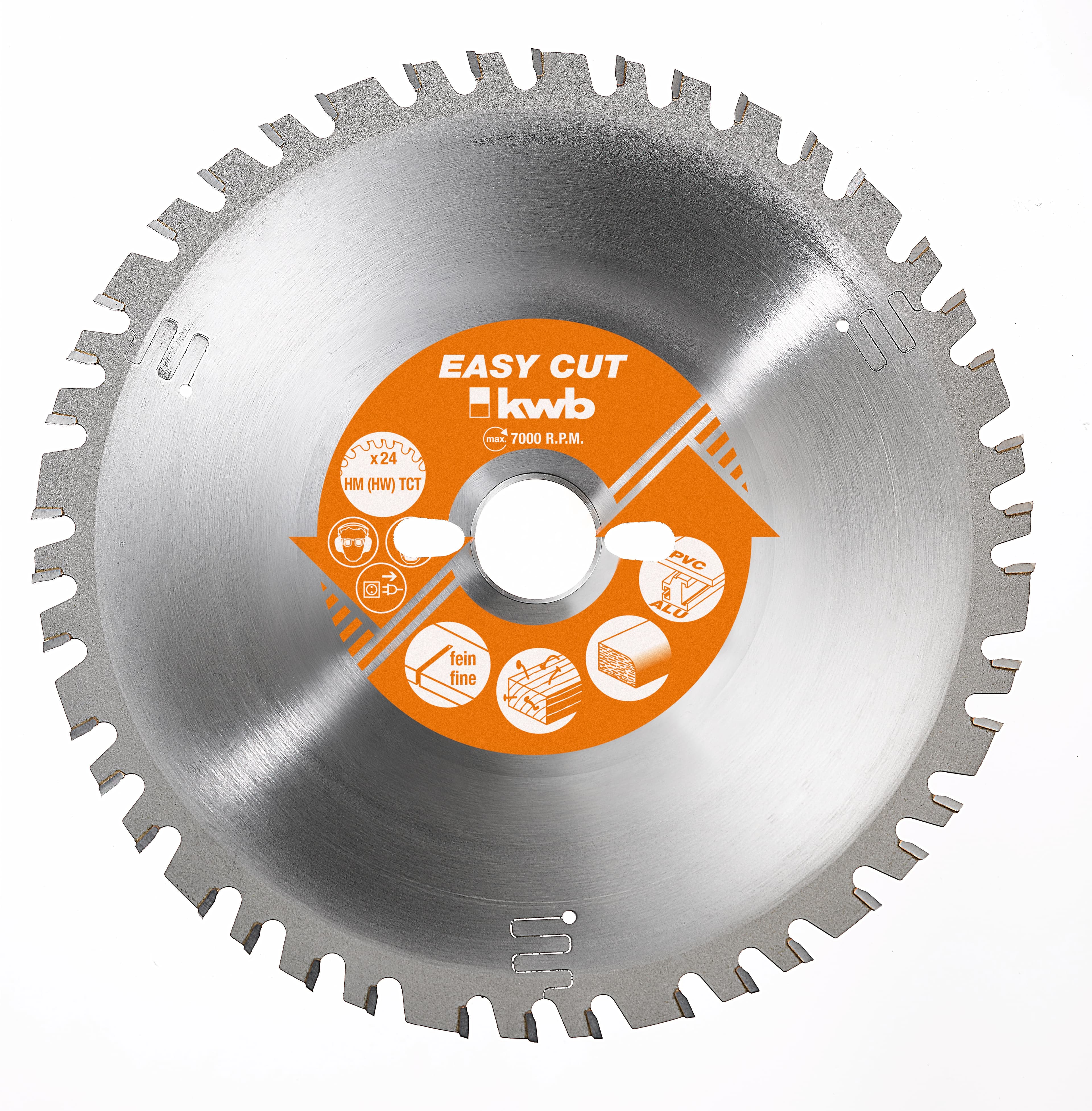  KWB 49589333 Easy-Cut rezni disk za cirkular 250x30, 42Z, HM, univerzalni