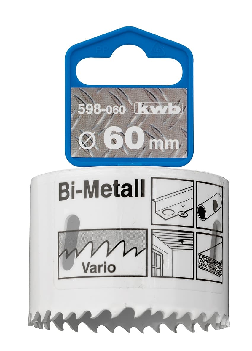  KWB 49598016 BiMetal krunasta testera 16/32, HSS, drvo/metal/plastika