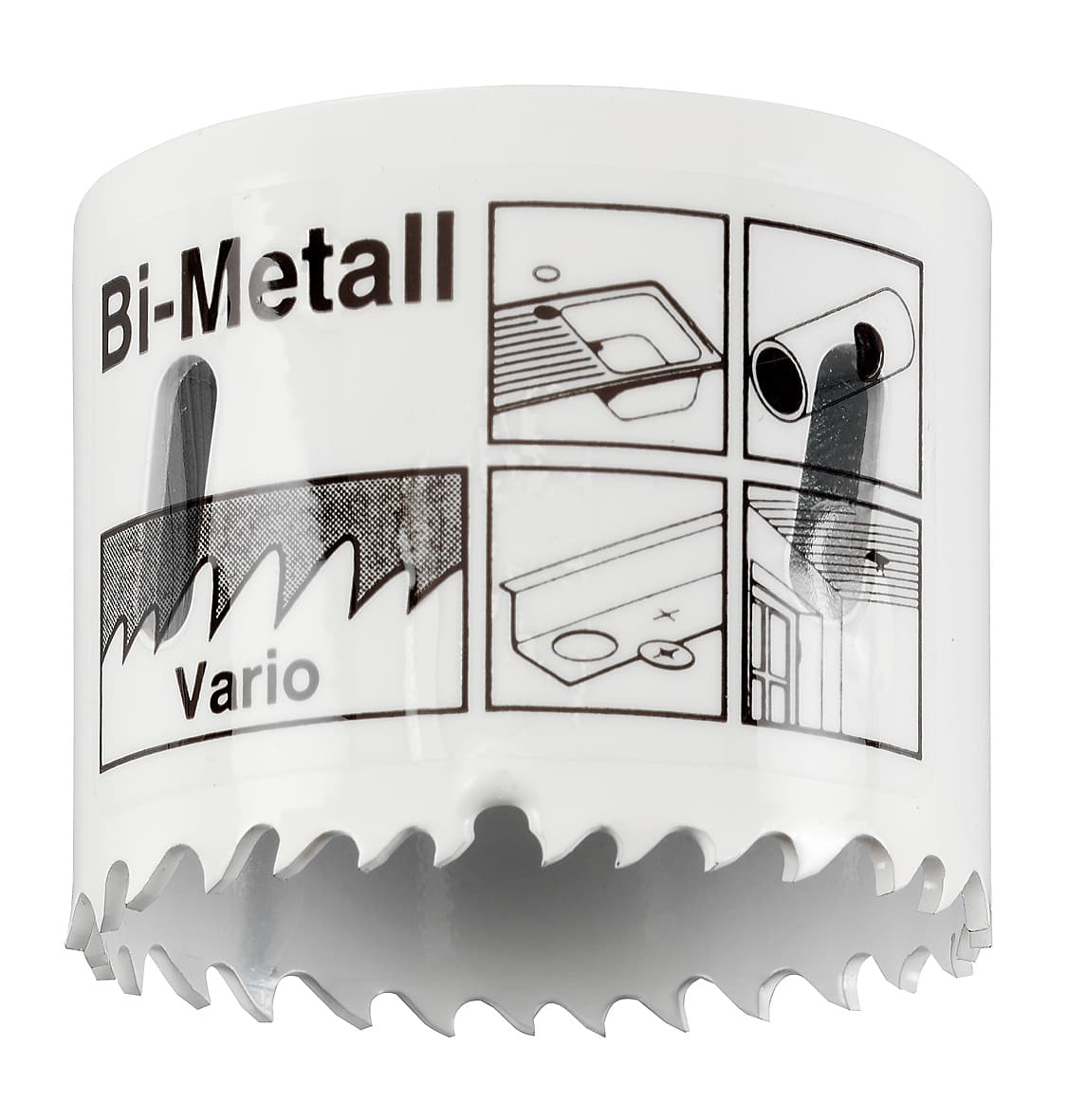  KWB 49598102 BiMetal krunasta testera 102/32, HSS, drvo/metal/plastika