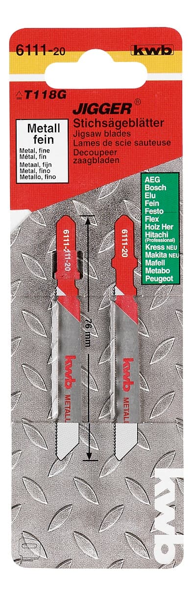  KWB 49611120 list ubodne testere za metal 2/1‚ 77 mm - slika 2