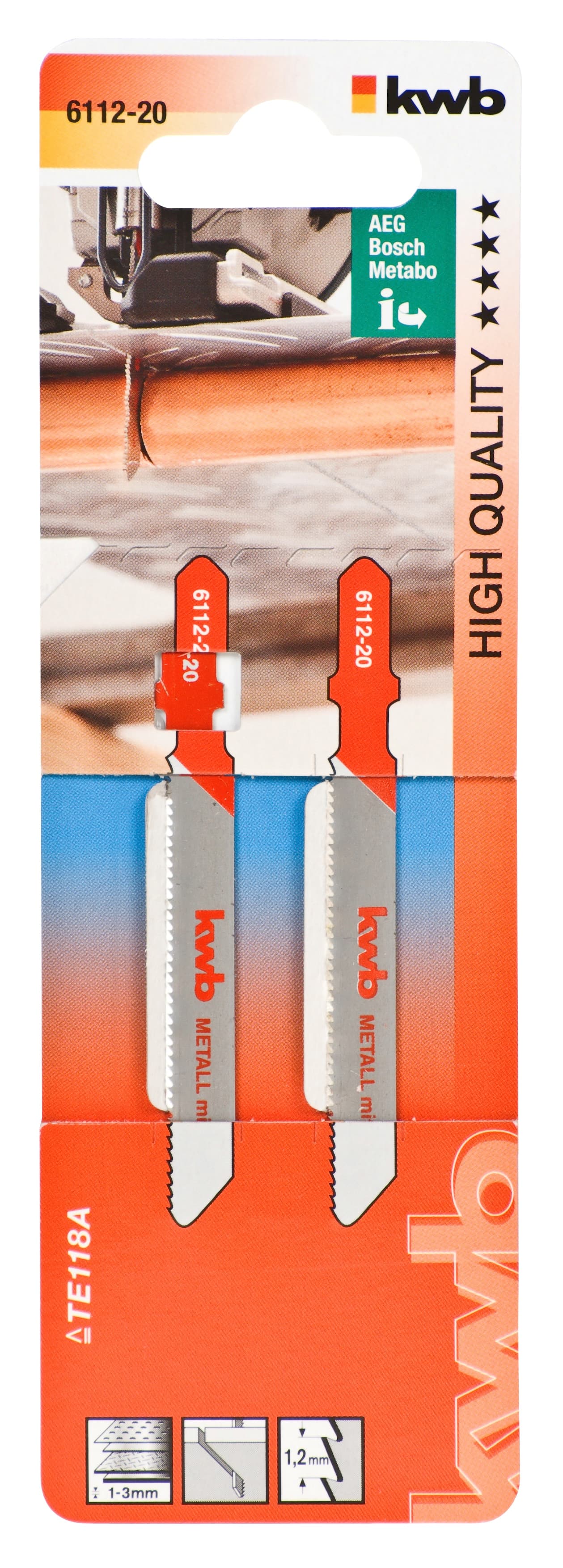  KWB 49611220 list ubodne testere za metal 2/1‚ 77 mm - slika 2