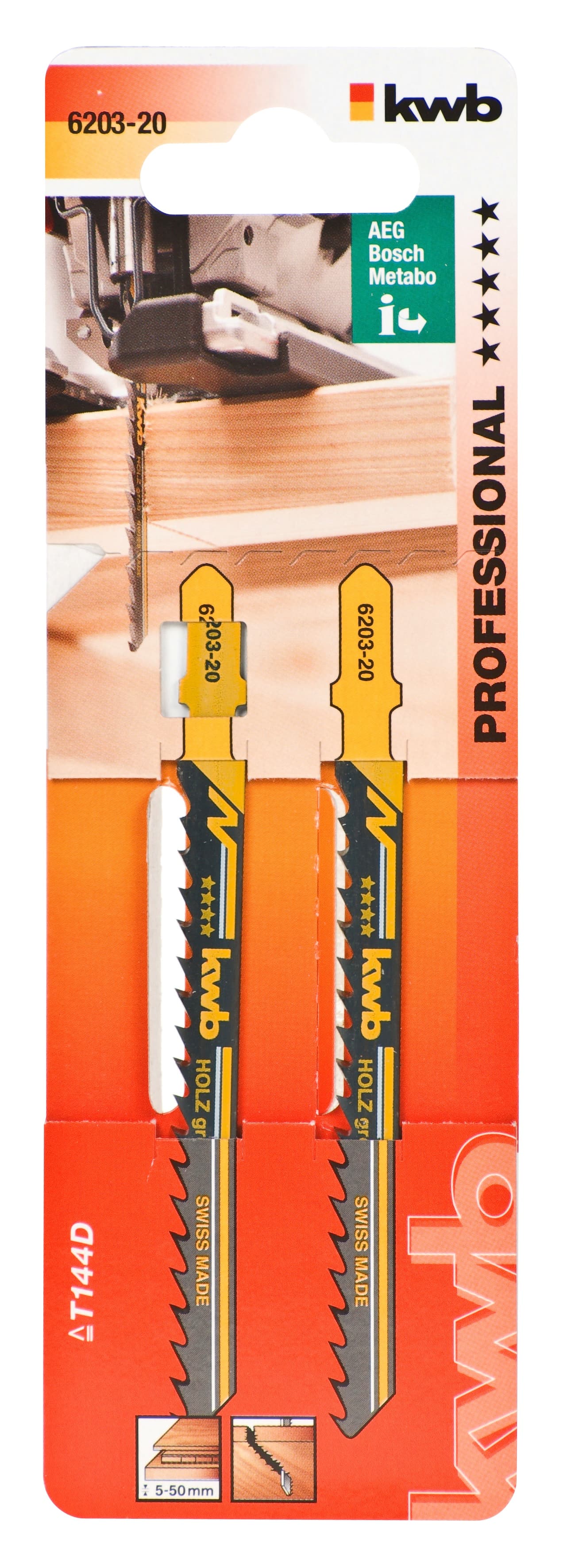 KWB 49620320 List za ubodnu testeru 100 2/1, BiMetal, za drvo, grubi
