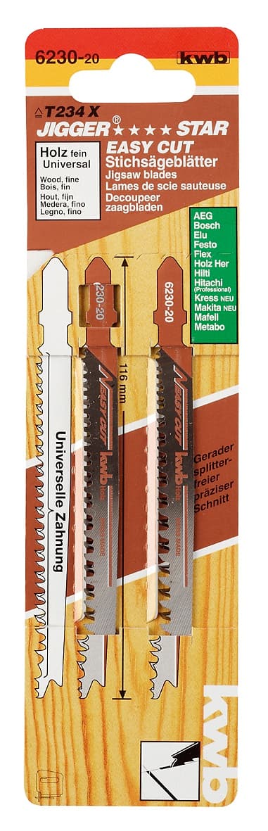  KWB 49623030 list ubodne testere sa "U" prihvatom za drvo 2/1, 108 mm