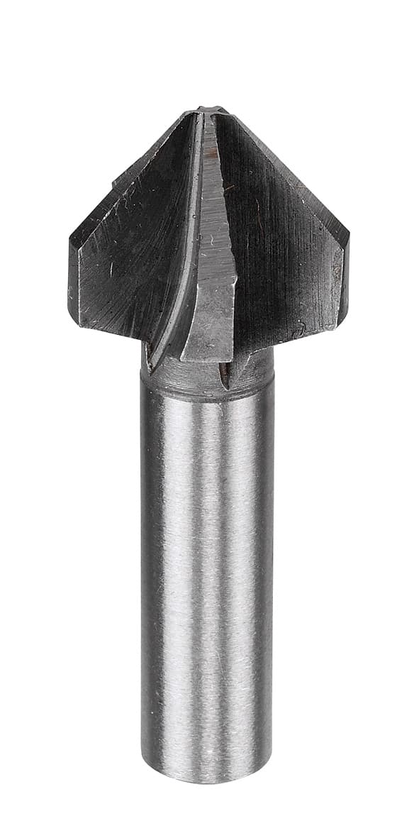  KWB 49704340 HSS upuštač za metal 12x8, 90 stepeni, 5 sečiva