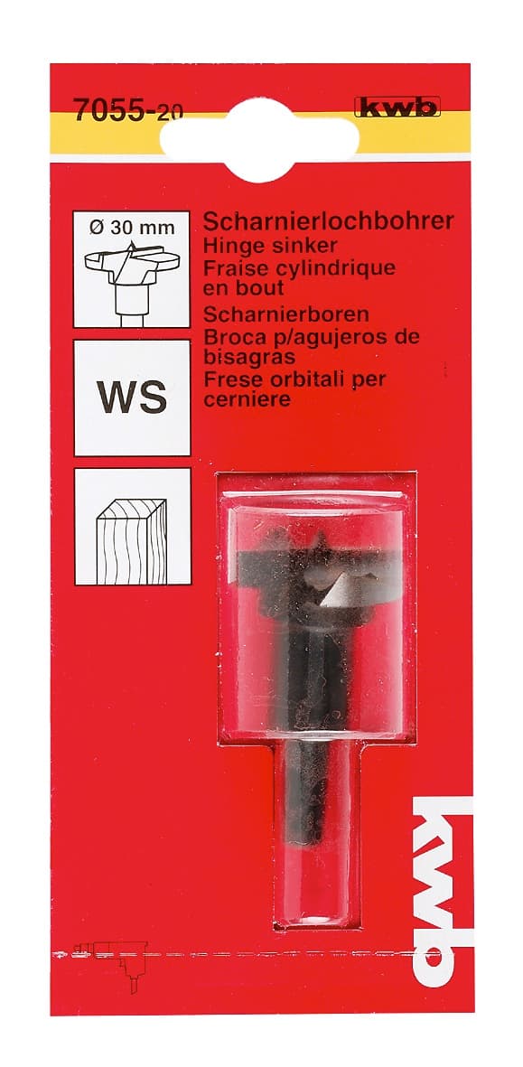  KWB 49705510 Burgija za klap šarke od tvrdog metala, 26 mm