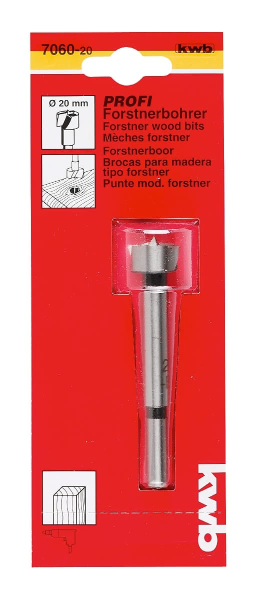  KWB 49706018 Čeona burgija za drvo 18, Forstner, DIN 7483 G
