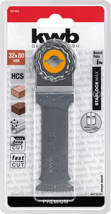  KWB 49707163 testera za uranjanje za multialat BI HCS 32 mm - slika 4