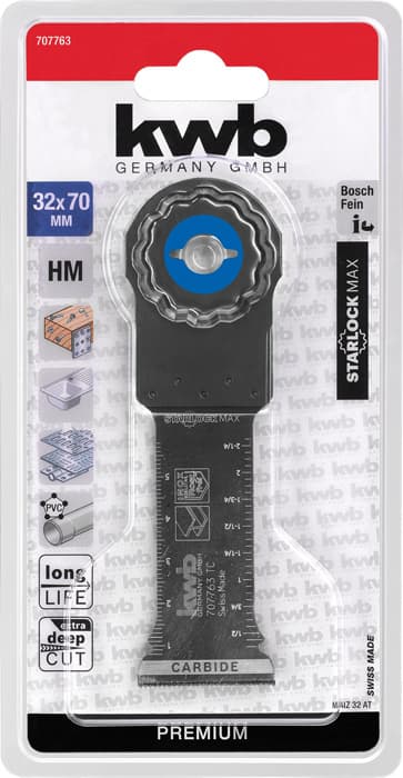  KWB 49707763 testera za uranjanje za multialat BI HM 32 mm - slika 4