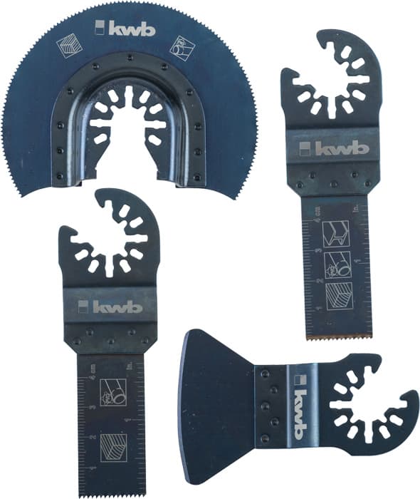  KWB 49708830 set pribora za multialat, 4 dela