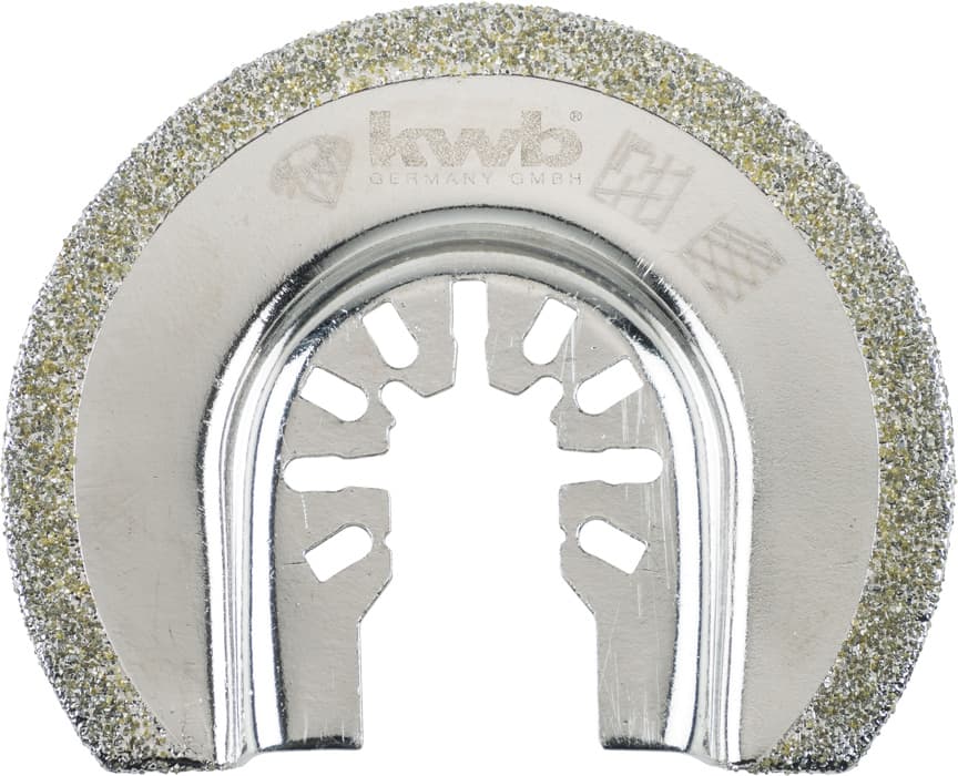  KWB 49709536 dijamantska polukružna brusna ploča za multialat, 65 mm