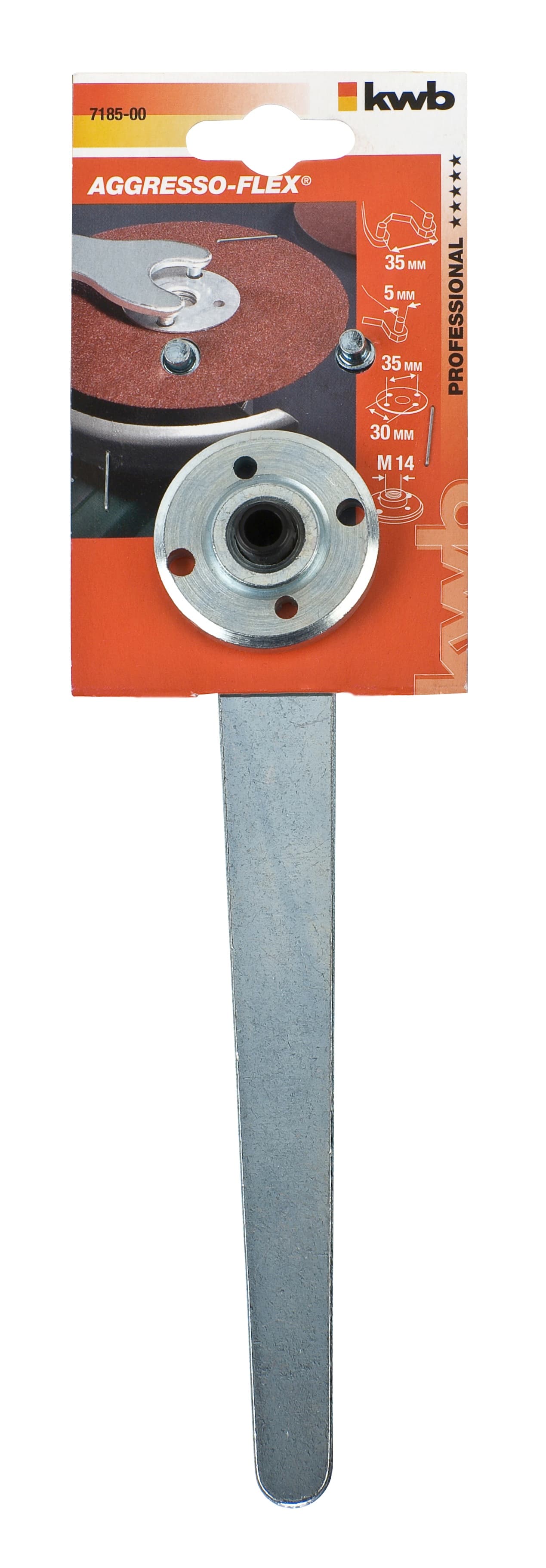  KWB 49718500 set ključ i prirubnica M14, za ugaonu brusilicu - slika 2