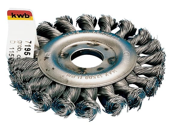  KWB 49719536 Ravna četka pletena Ø115x22 | Aggresso-Flex, HSS žica  0.5