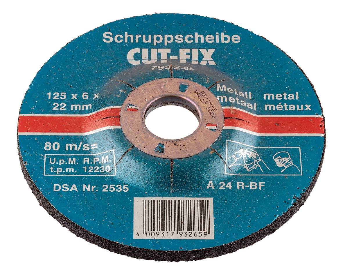  KWB 49793265 Brusna ploča za metal 125x6x22 | Cut-Fix
