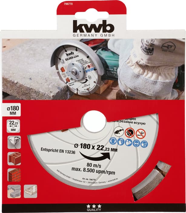  KWB 49796770 segmentirani dijamantski disk 178 mm - slika 6