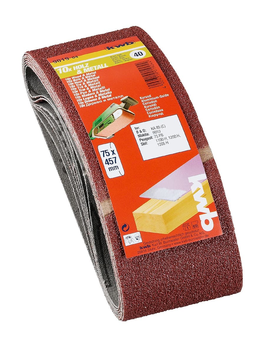  KWB 49901906 brusna traka 75 x 457 mm, 10/1, GR 60