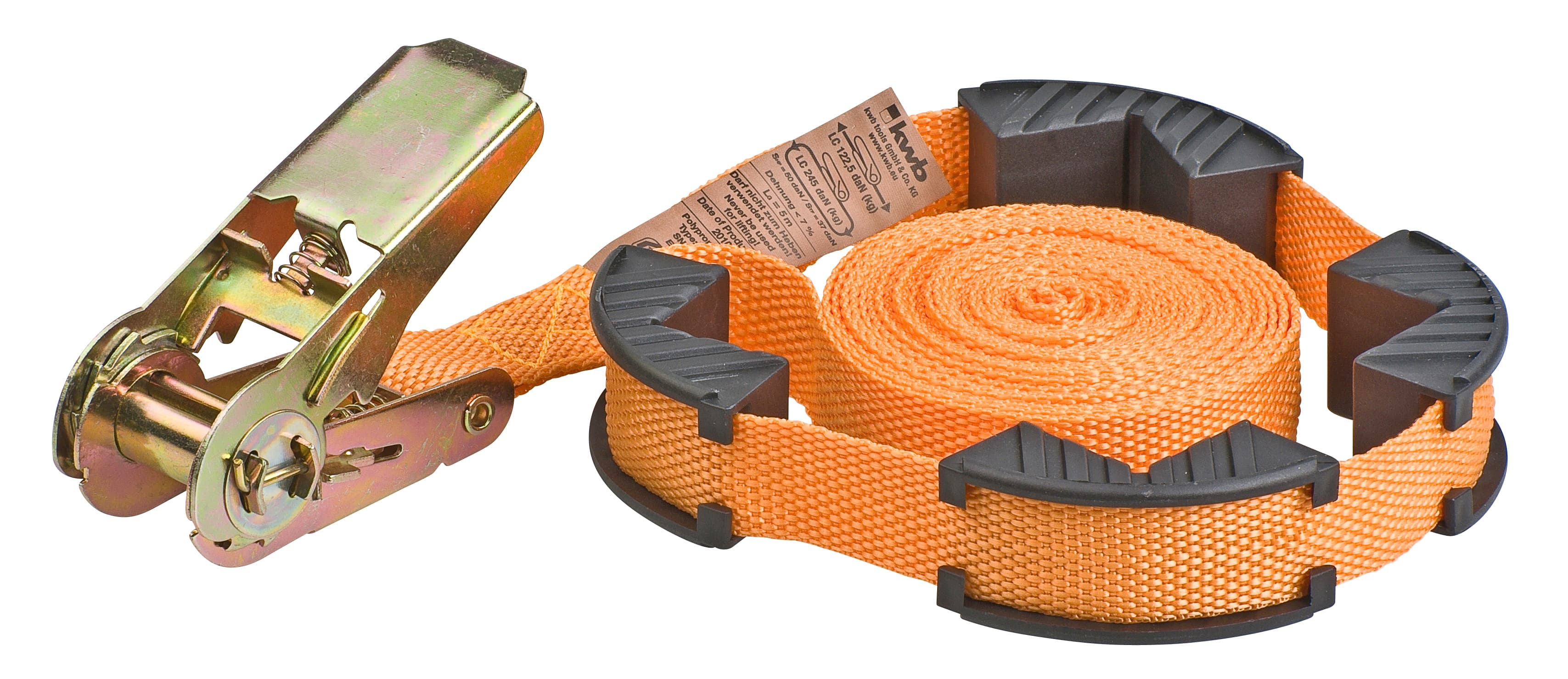  KWB 49983100 Kaiš 25 sa zatezačem i 4 ugaona štitnika 5m | TUEV, od polipropilena