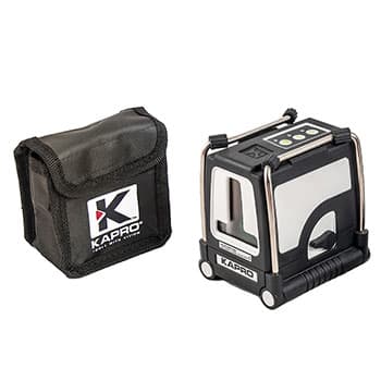 Linijski laser sa zelenim zrakom, 2 linije 60m domet KAPRO 872GS ProLaser Plus i stativ - slika 4