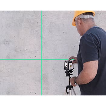 Linijski laser sa zelenim zrakom, 2 linije 60m domet KAPRO 872GS ProLaser Plus i stativ - slika 5