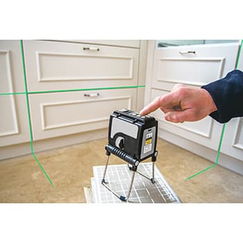 Linijski laser sa zelenim zrakom, 3 linije 60m domet KAPRO 873GS ProLaser Vector i stativ - slika 8