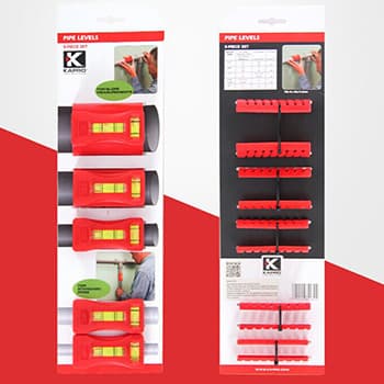 Set 5 libela za cevi Kapro 350 - slika 7