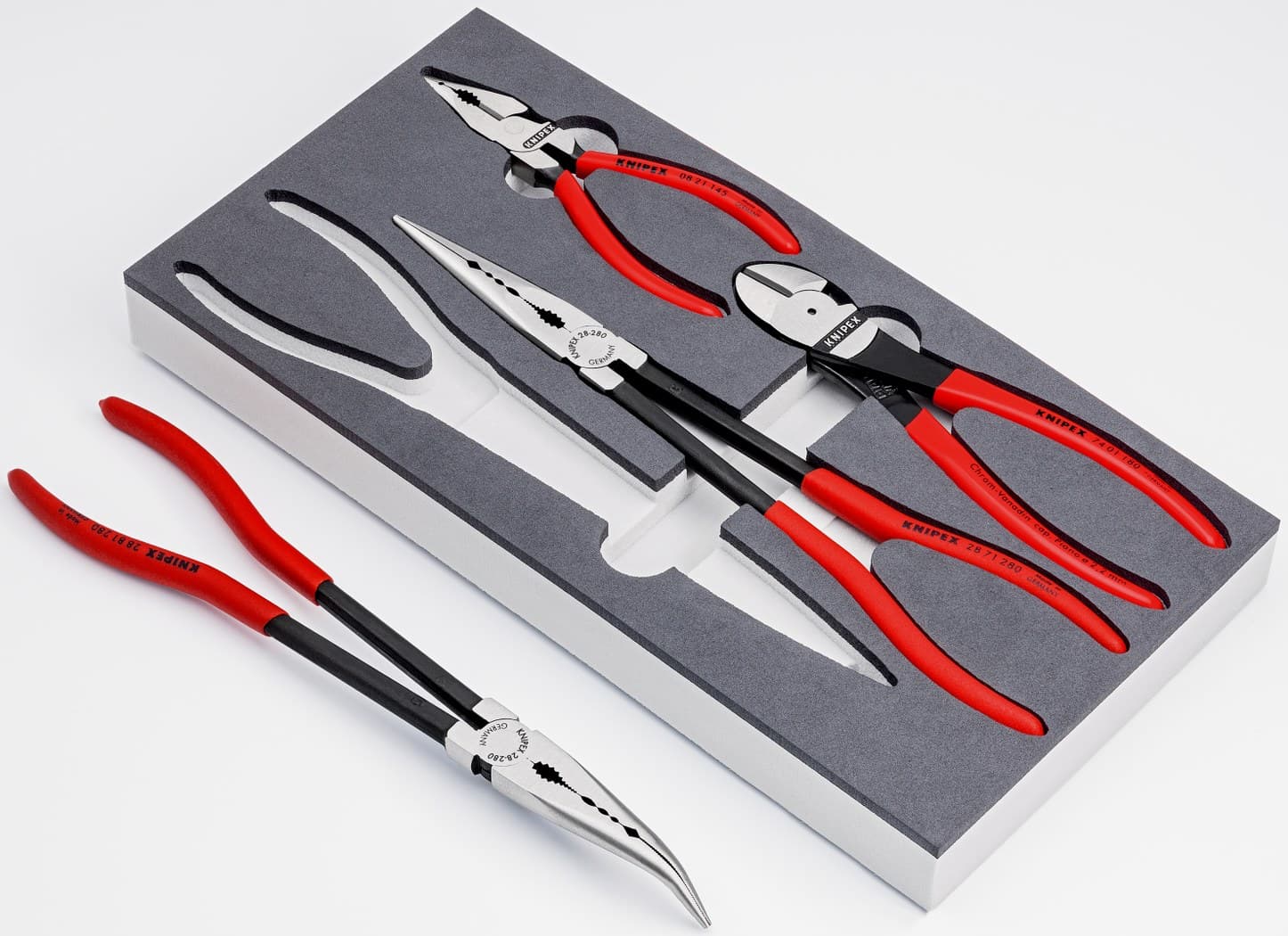 Knipex komplet klešta Autotmotive 4 dela u penastom ulošku 00 20 01 V16 - slika 3