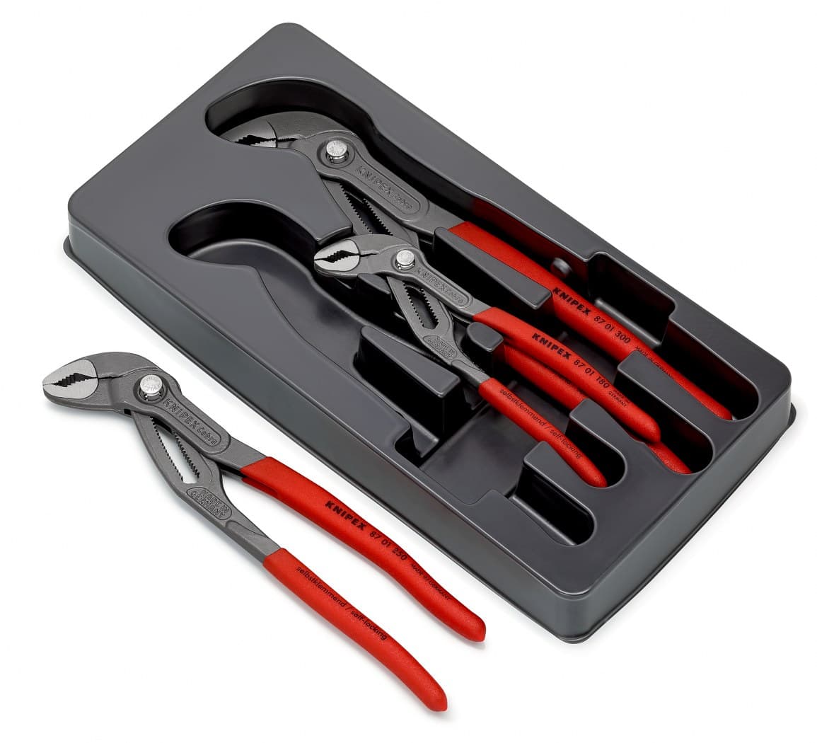 Knipex komplet papagaj klešta Cobra® 3 dela 00 20 09 V02 - slika 2