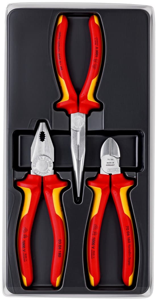 Knipex komplet klešta Electro set 3 dela 00 20 12 - slika 2
