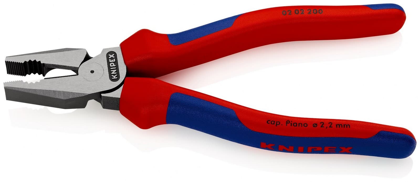 Knipex klešta kombinovana ojačana 200mm u blister pakovanju 02 02 200 SB - slika 2