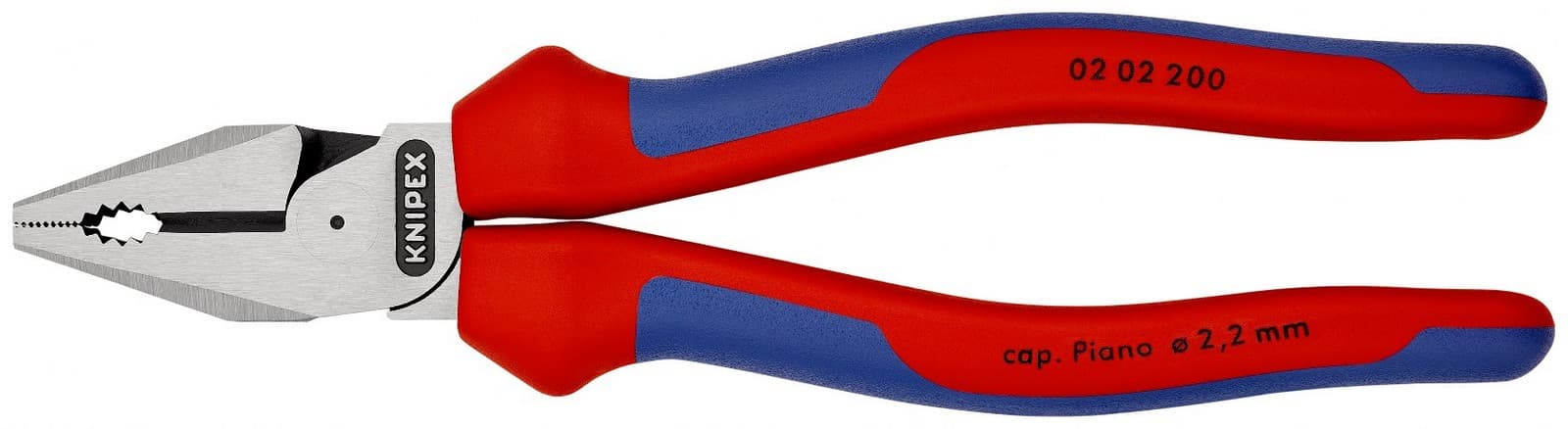 Knipex klešta kombinovana ojačana 200mm u blister pakovanju 02 02 200 SB - slika 3