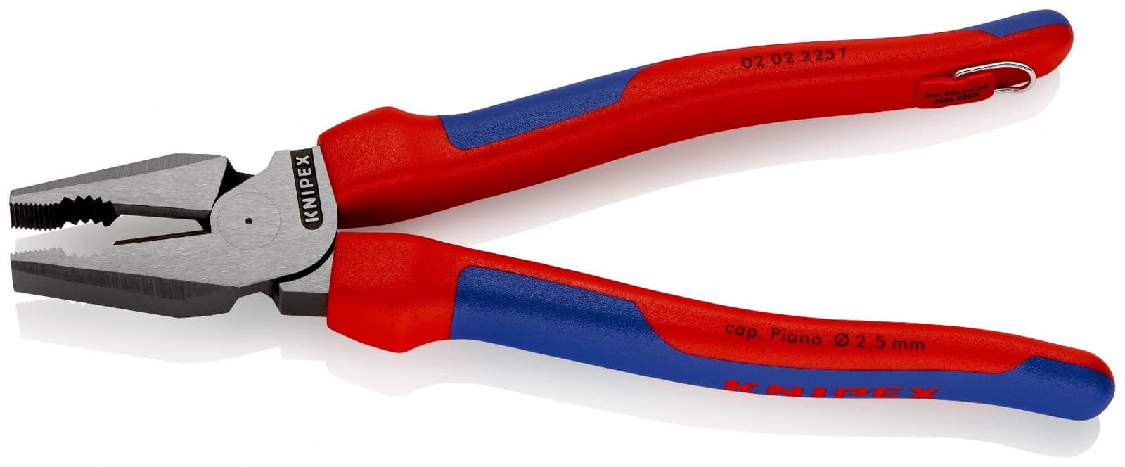 Knipex 02 02 225 T BK kombinovana klešta ojačana, 225 mm  - slika 5