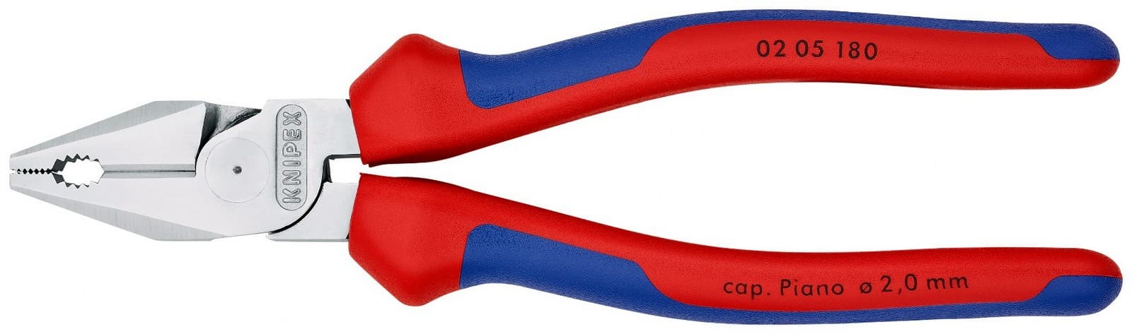Knipex kombinovana klešta ojačana 180mm 02 05 180 - slika 6