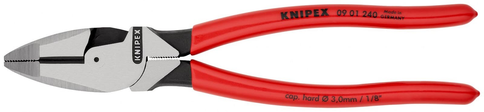 Knipex kombinovana klešta za kablove Lineman 240mm 09 01 240 - slika 3