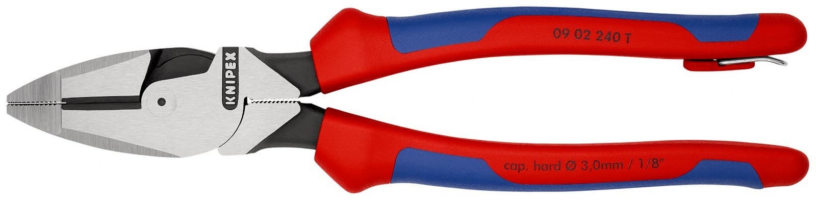 Knipex 09 02 240 T BK kombinovana klešta ojačana Lineman, 240 mm  - slika 4